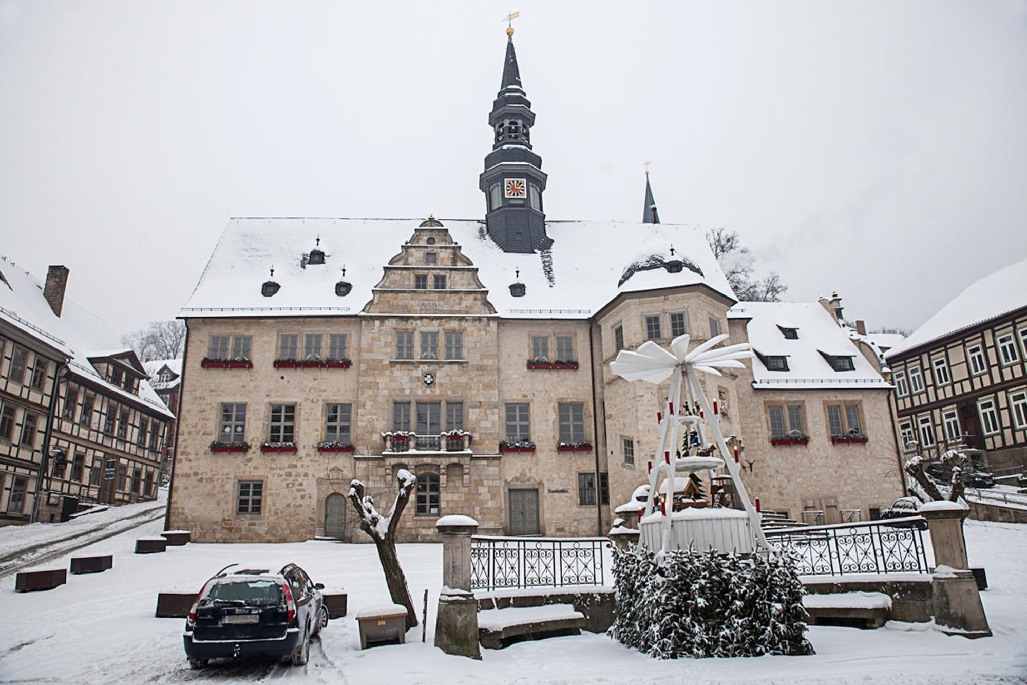 Ferienhaus "Am Staufenberg" Blankenburg  Exterior foto